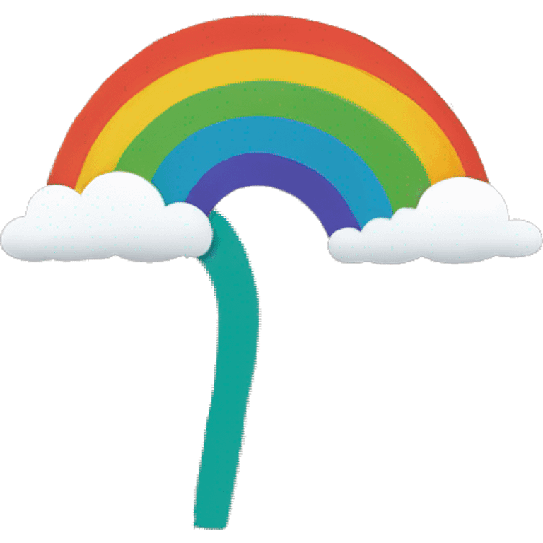 Rainbow bookmark  emoji