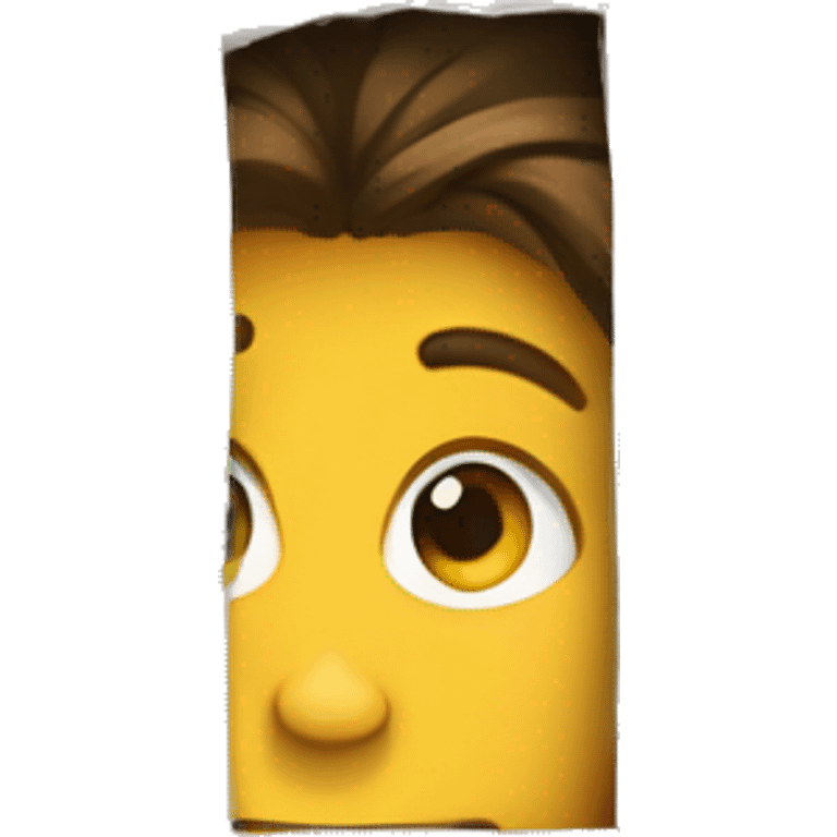 peeking through the door emoji