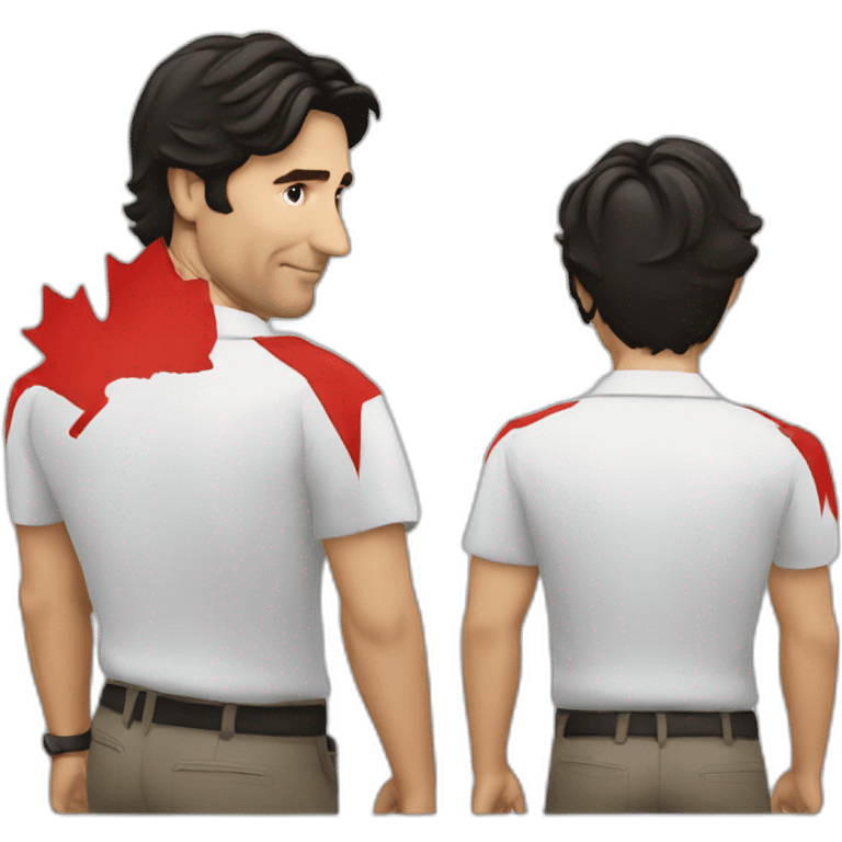 trudeau rear emoji