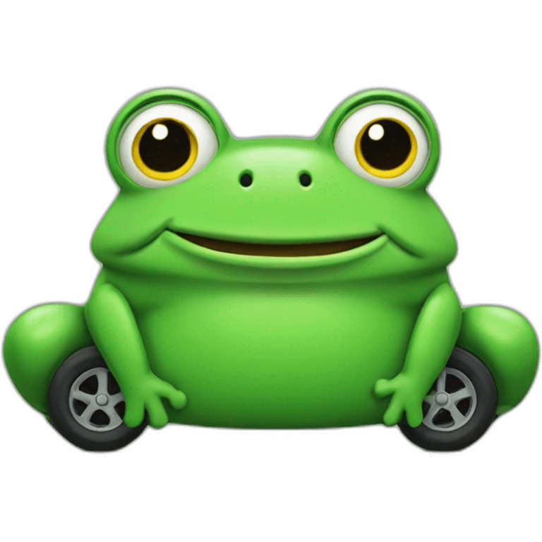 mr frog car emoji