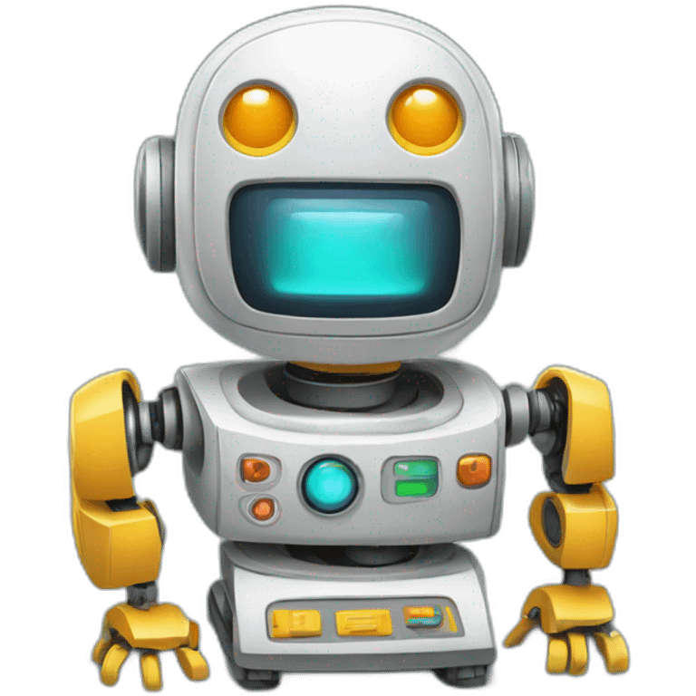 computer robot emoji