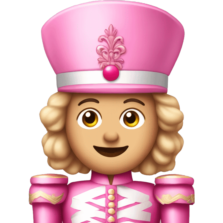 Pink nutcracker  emoji