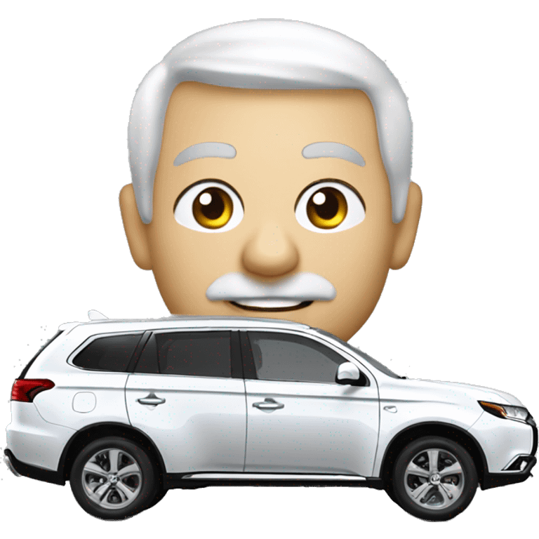 I want an emoji for a white mitsubishi outlander phev 2023 emoji