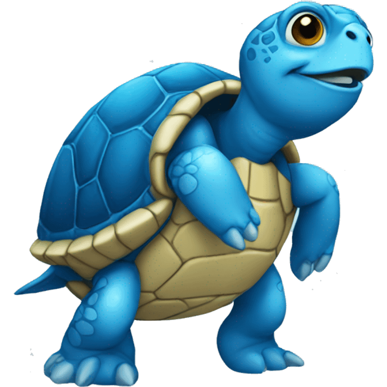 blue turtle emoji