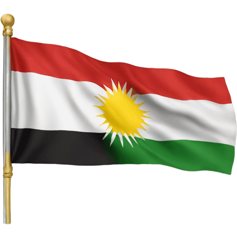 Kurdistan flag emoji