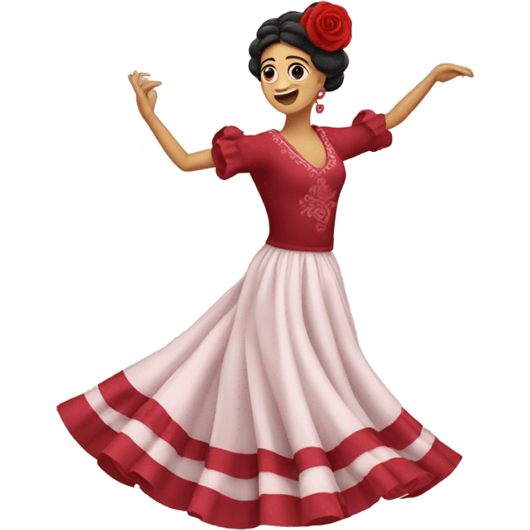 Flamenca spinning emoji