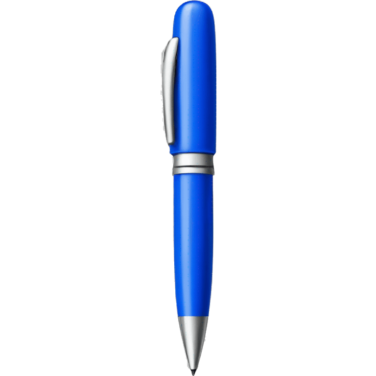 Ballpoint pen Blue  emoji