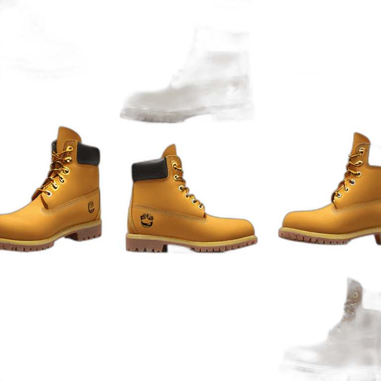 Six inch timberland boots emoji