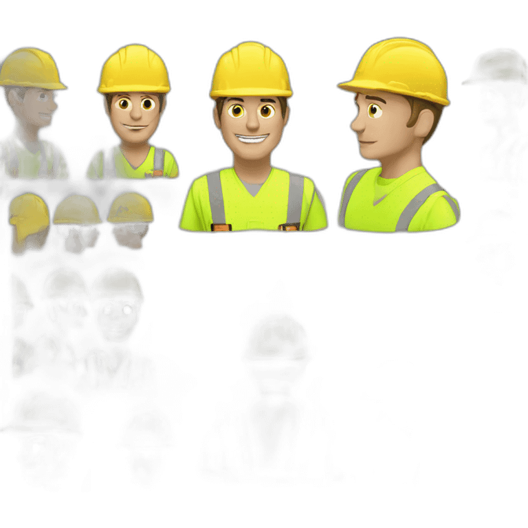 worker hi viz emoji