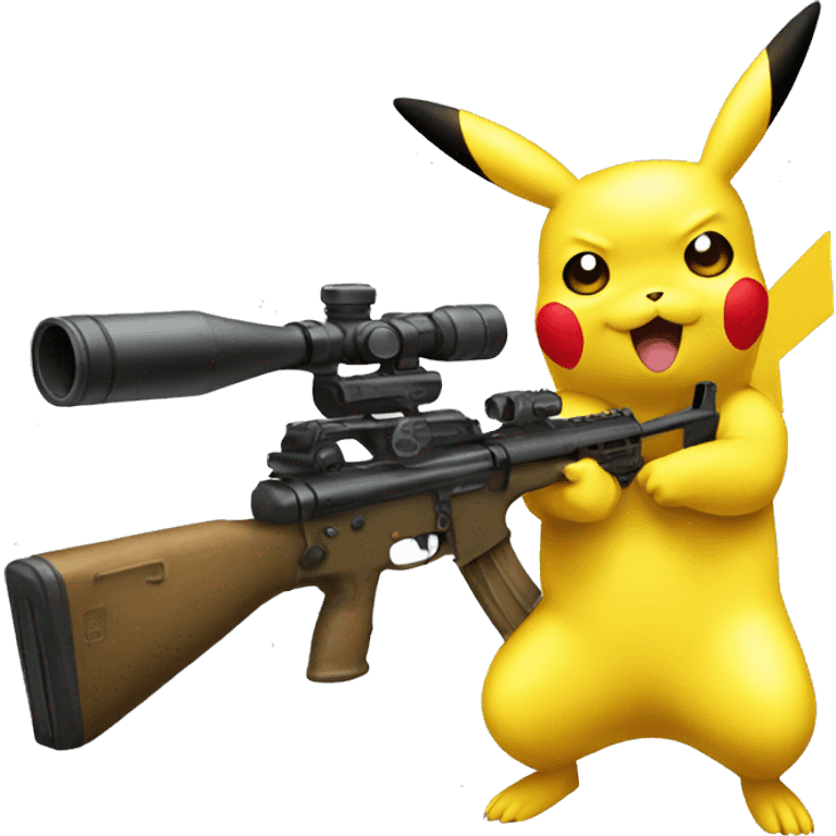 pikachu sniper emoji