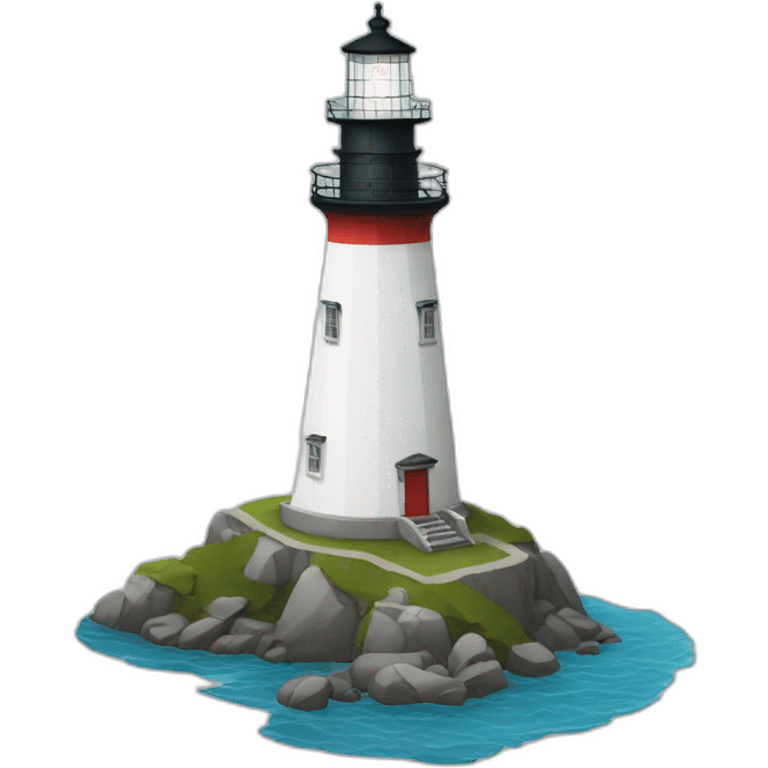 Phare on the edge  emoji