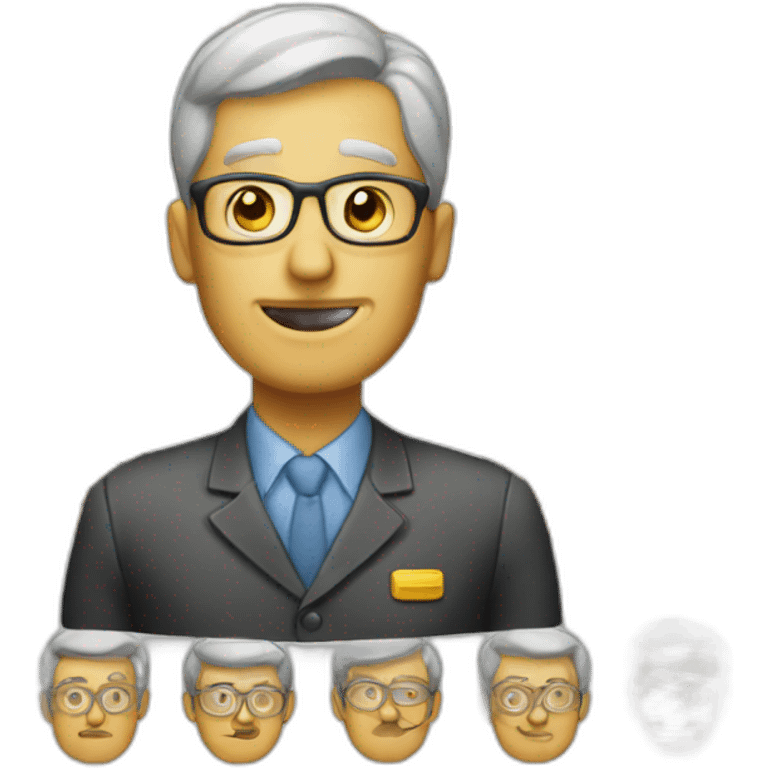 old employee emoji