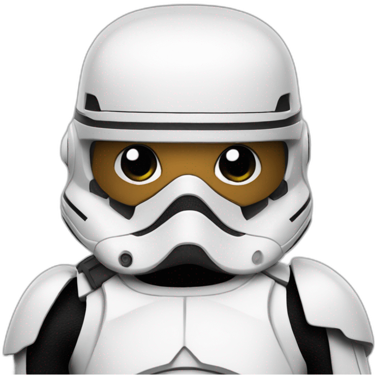 storm trooper bear emoji