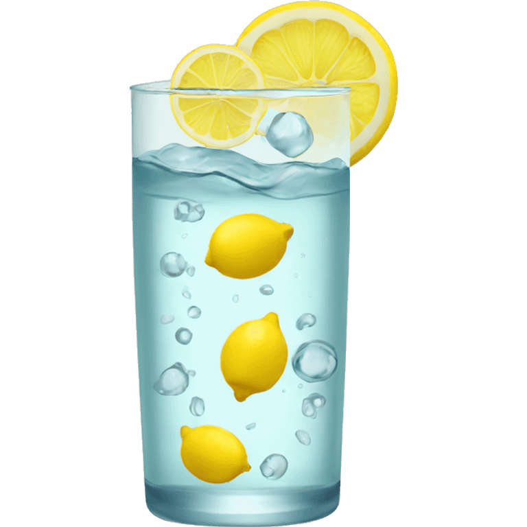 Lemon water emoji