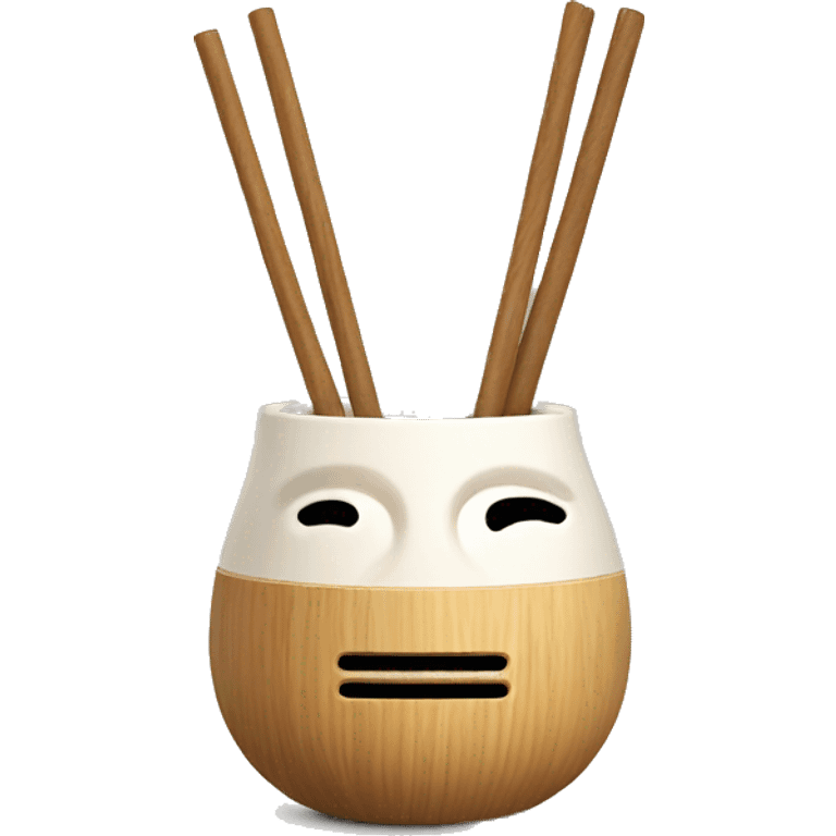 Aroma Diffusor with wood sticks  emoji