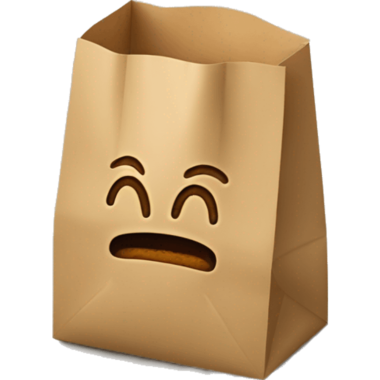 A mcdonalds paper bag emoji