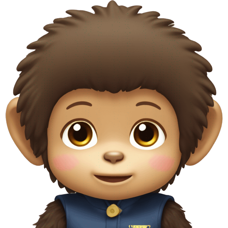 Monchhichi monkey japan cue emoji