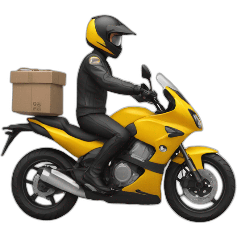 Moto RIDER delivery emoji