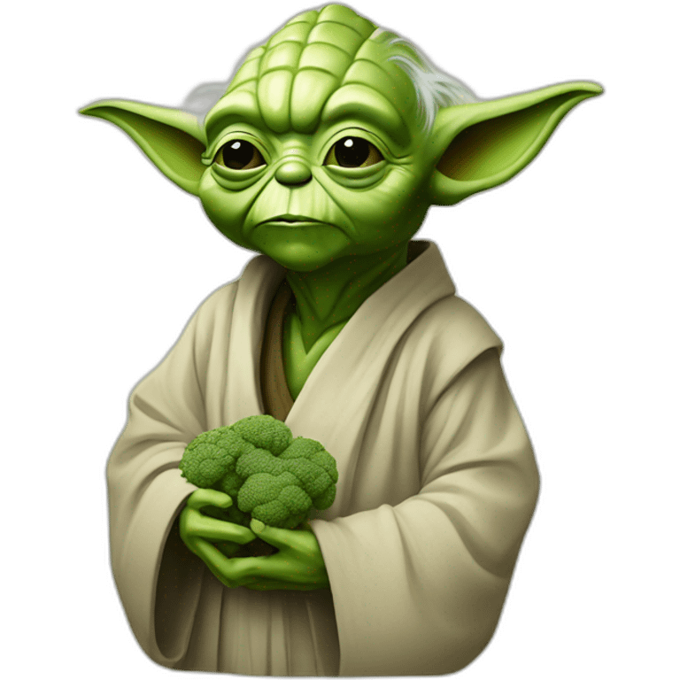 yoda smoking brocoli emoji