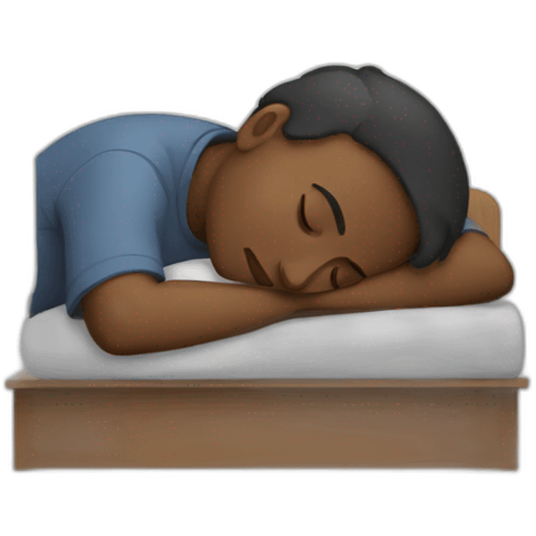 Sleeping student emoji