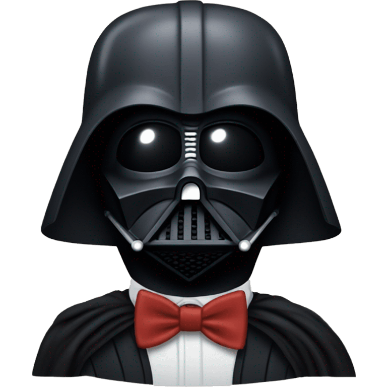 darth vader with a bowtie  emoji