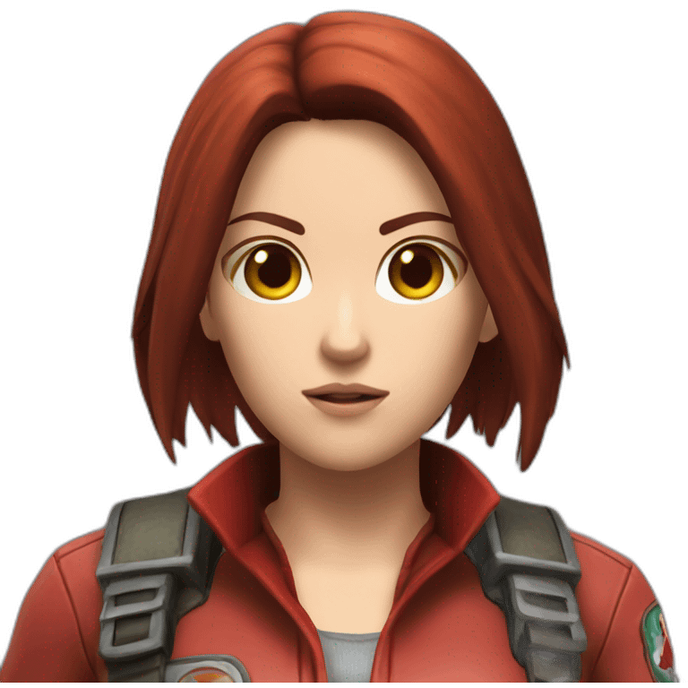 Claire Redfield emoji