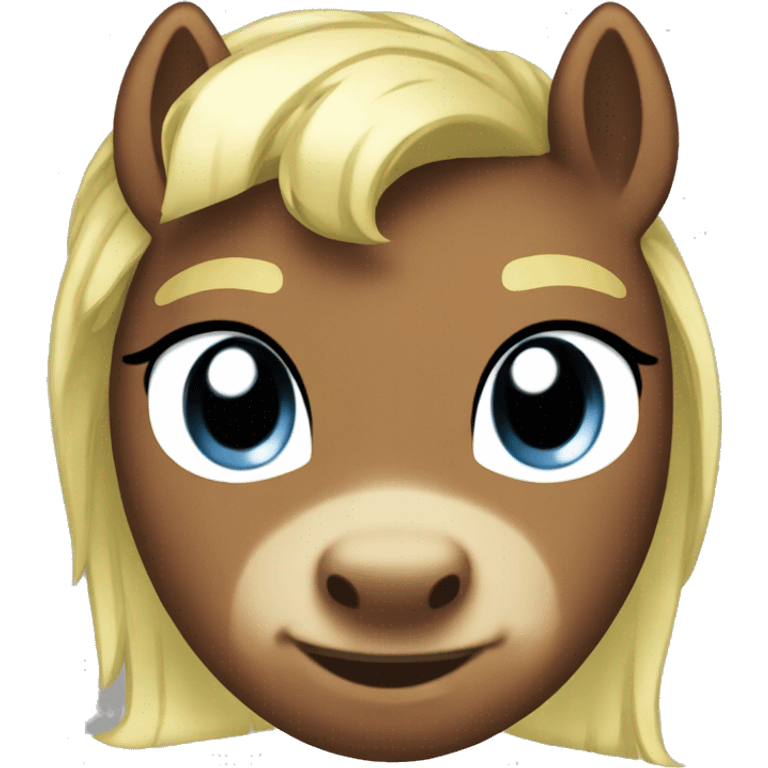 My little brony  emoji