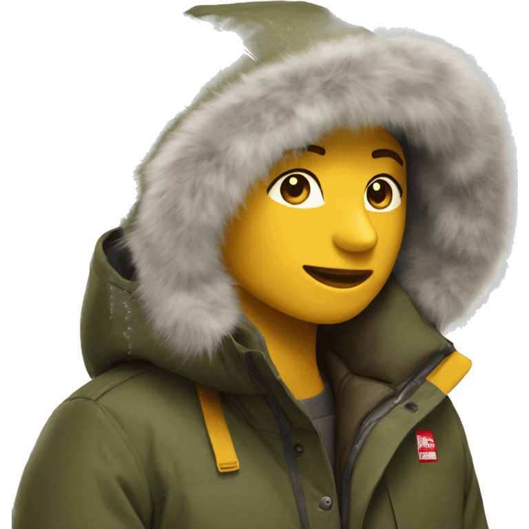 northface parka emoji