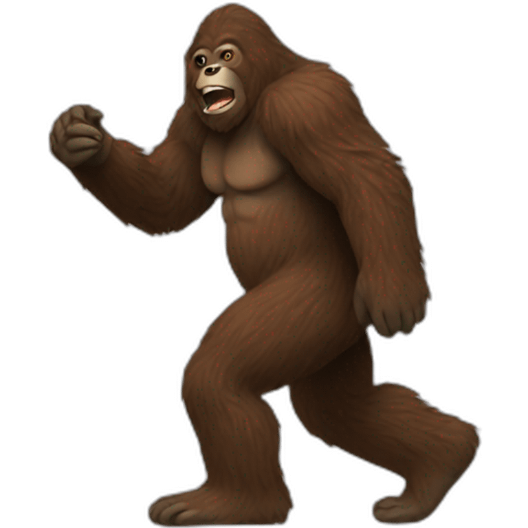 Bigfoot emoji