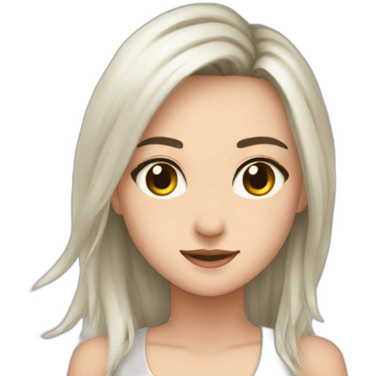 Emilia-tyan emoji