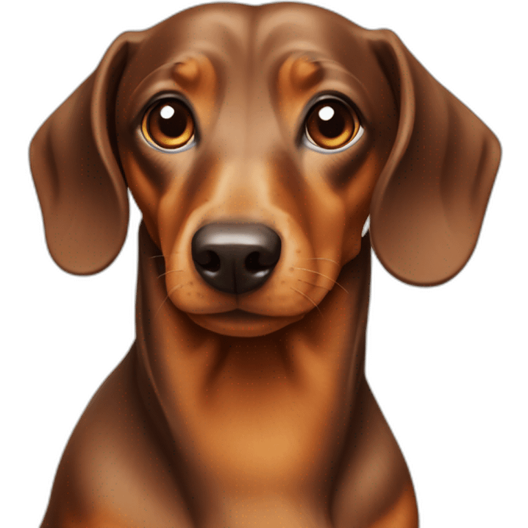 caramel-dog-dachshund emoji