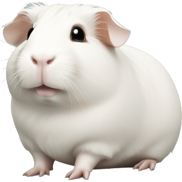 White guinea pig emoji