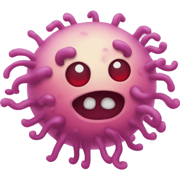 dying bacteria emoji