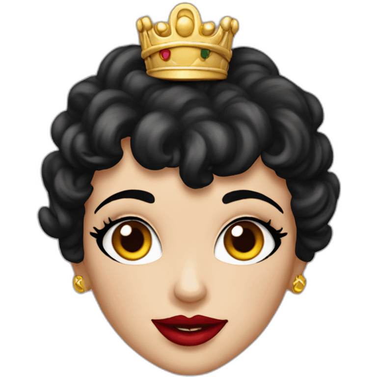 Betty boop emoji