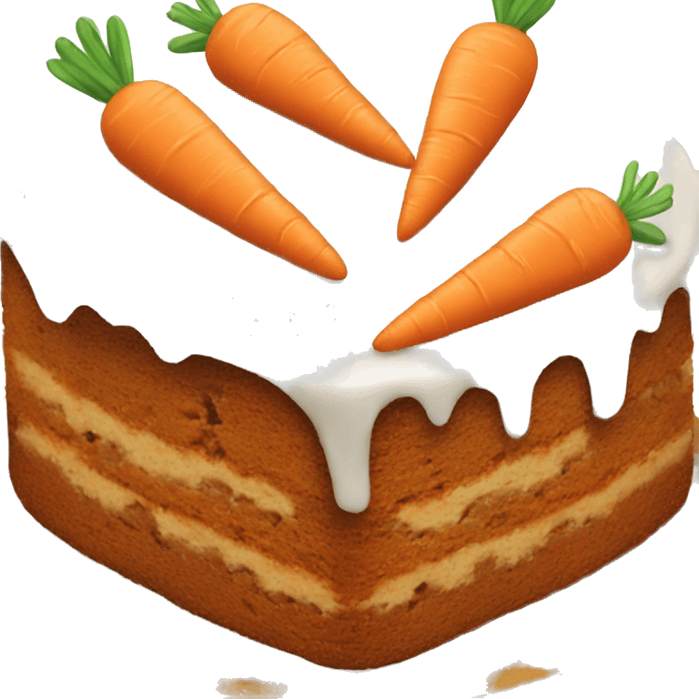 Carrot cake emoji