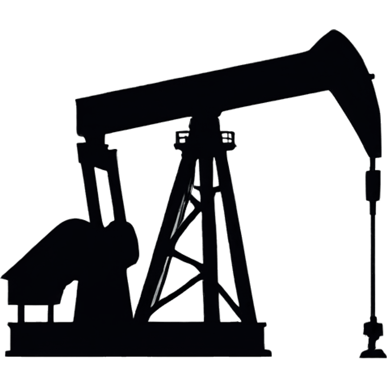 black oil well emoji