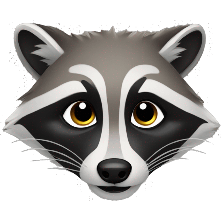 Racoon emoji