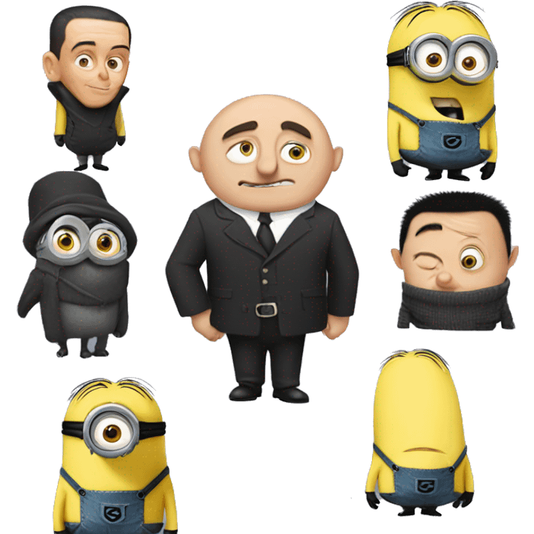 Gru and minions  emoji