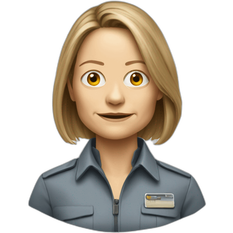 Jodie foster from Contact movie emoji