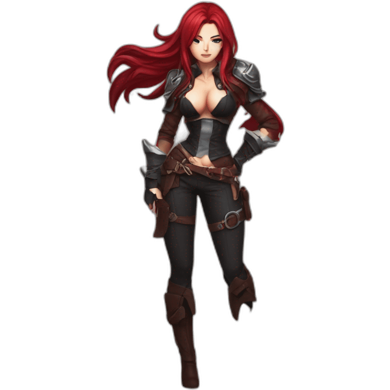 Katarina full pose nsfw sfw emoji