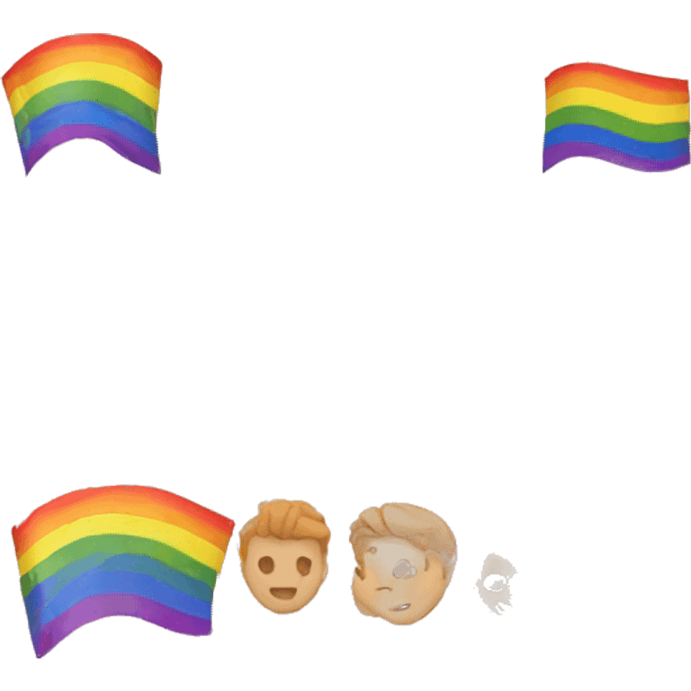 gay pride emoji