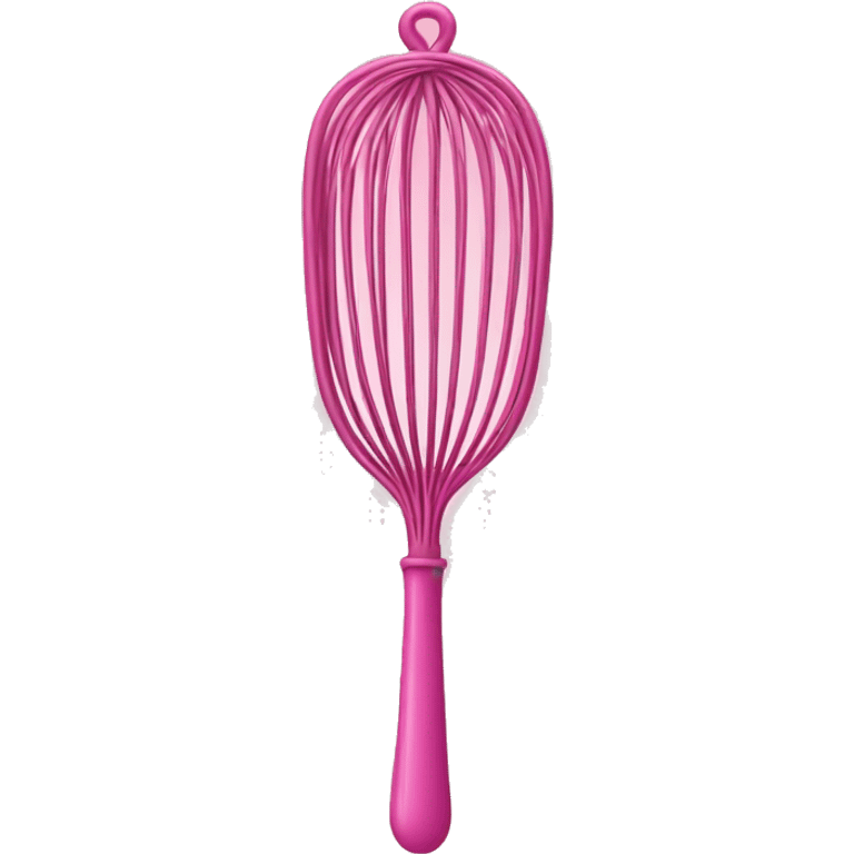 Pink whisk  emoji