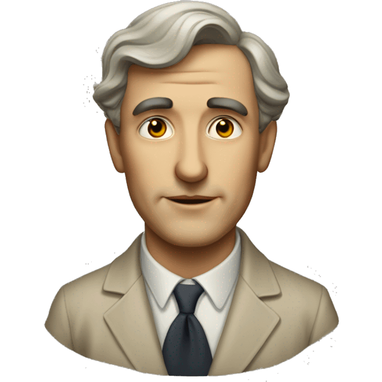 A man who participate to a political association during 1934 emoji