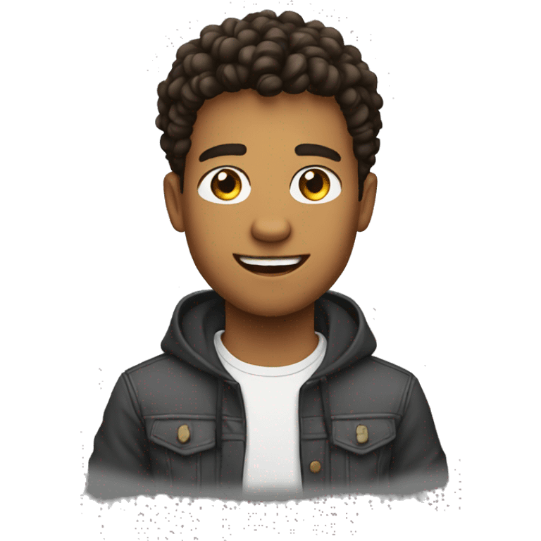 youtuber young man emoji