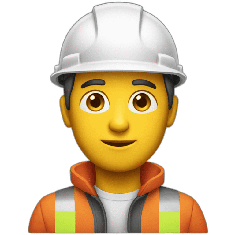 constructor rojo emoji