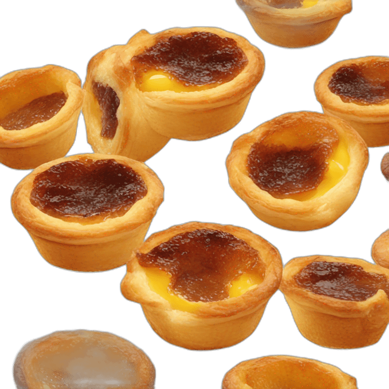 Pasteis de nata emoji