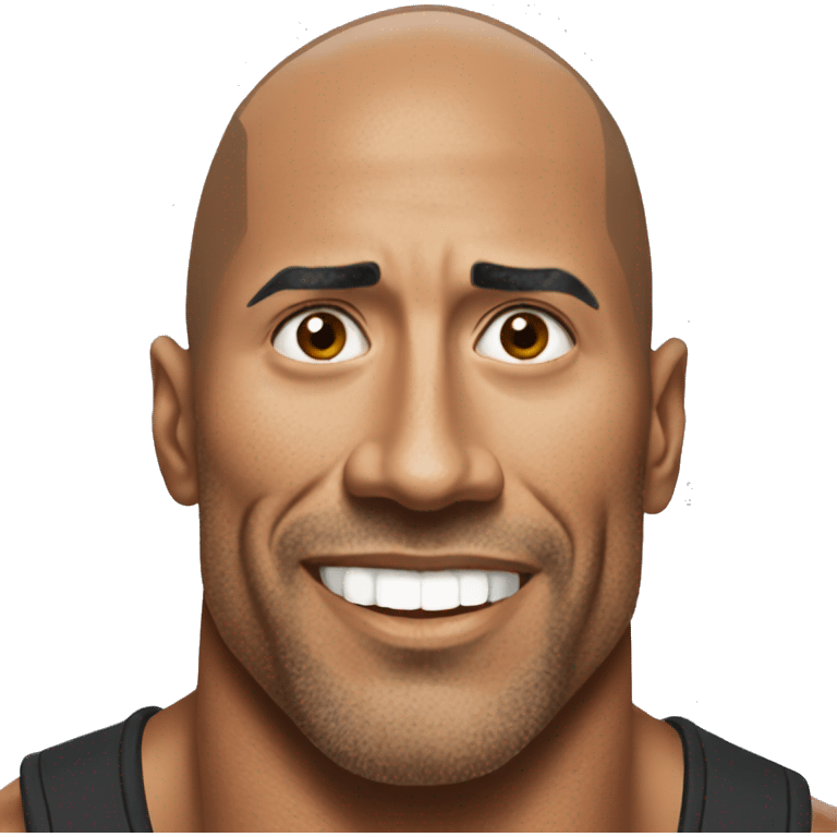 the rock emoji