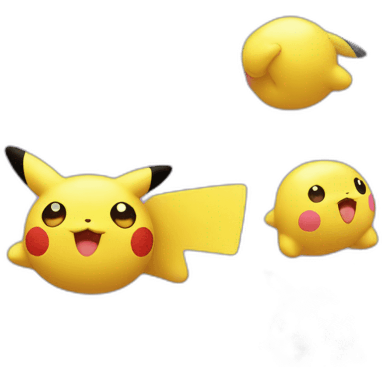 kirby copied pikachu emoji