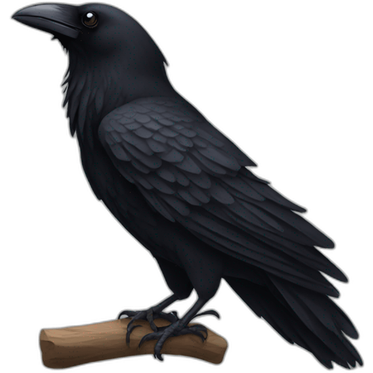 Black Raven emoji