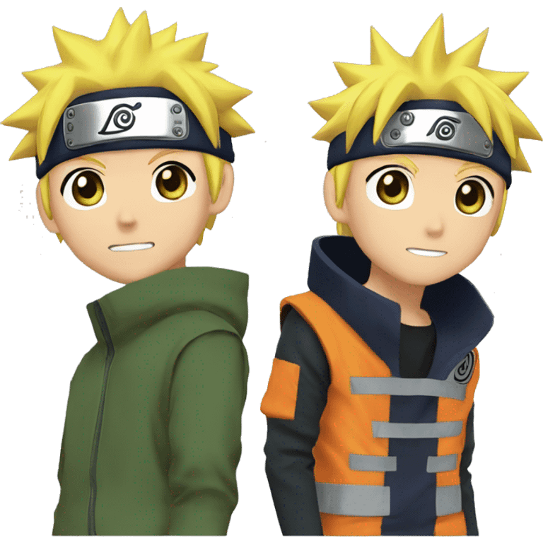 Naruto uzumaki with sharinghan  emoji